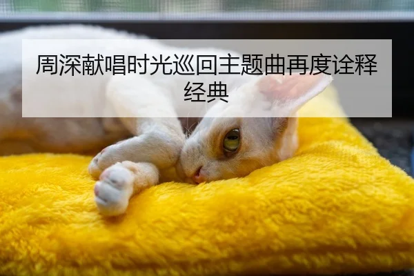 周深献唱时光巡回主题曲再度诠释经典